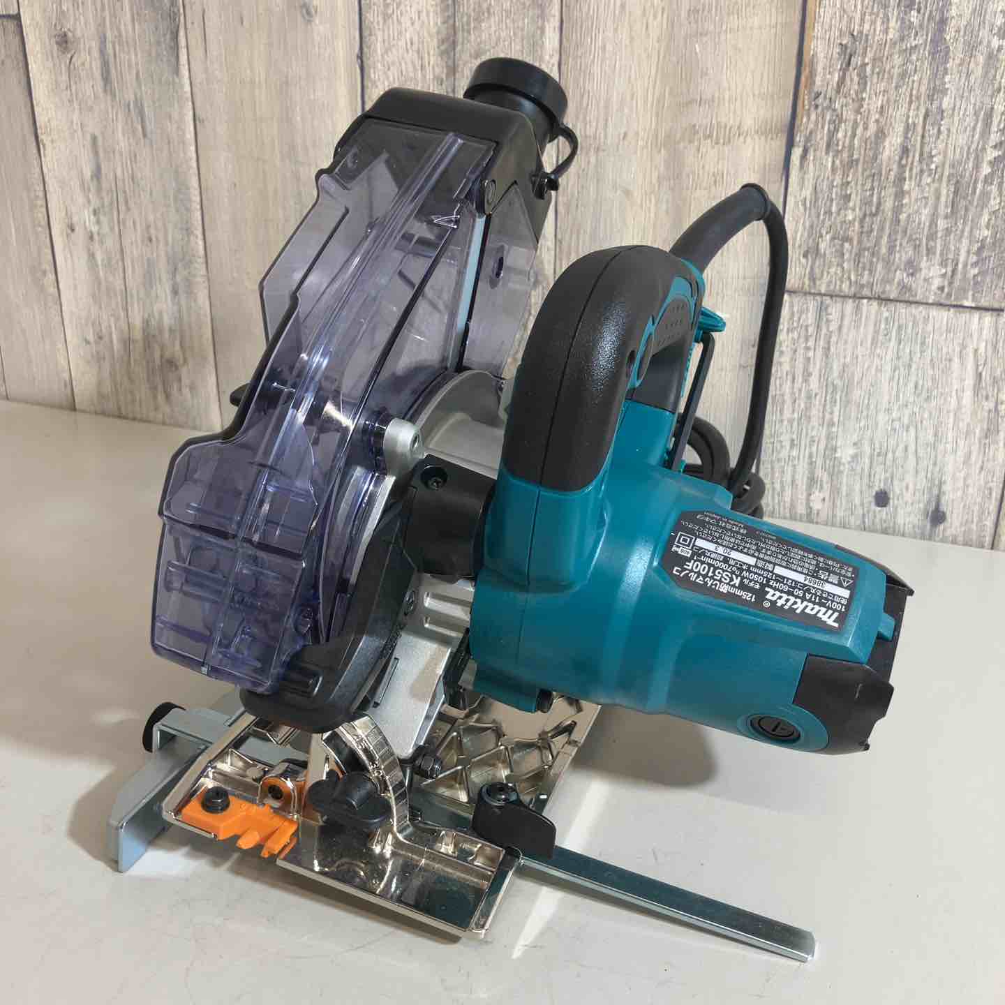 €€MAKITA マキタ 125mm　防じんマルノコ KS5100F マキタ KS5100F 125mm防じん丸のこ （ダストボックス仕様）【送料無料】