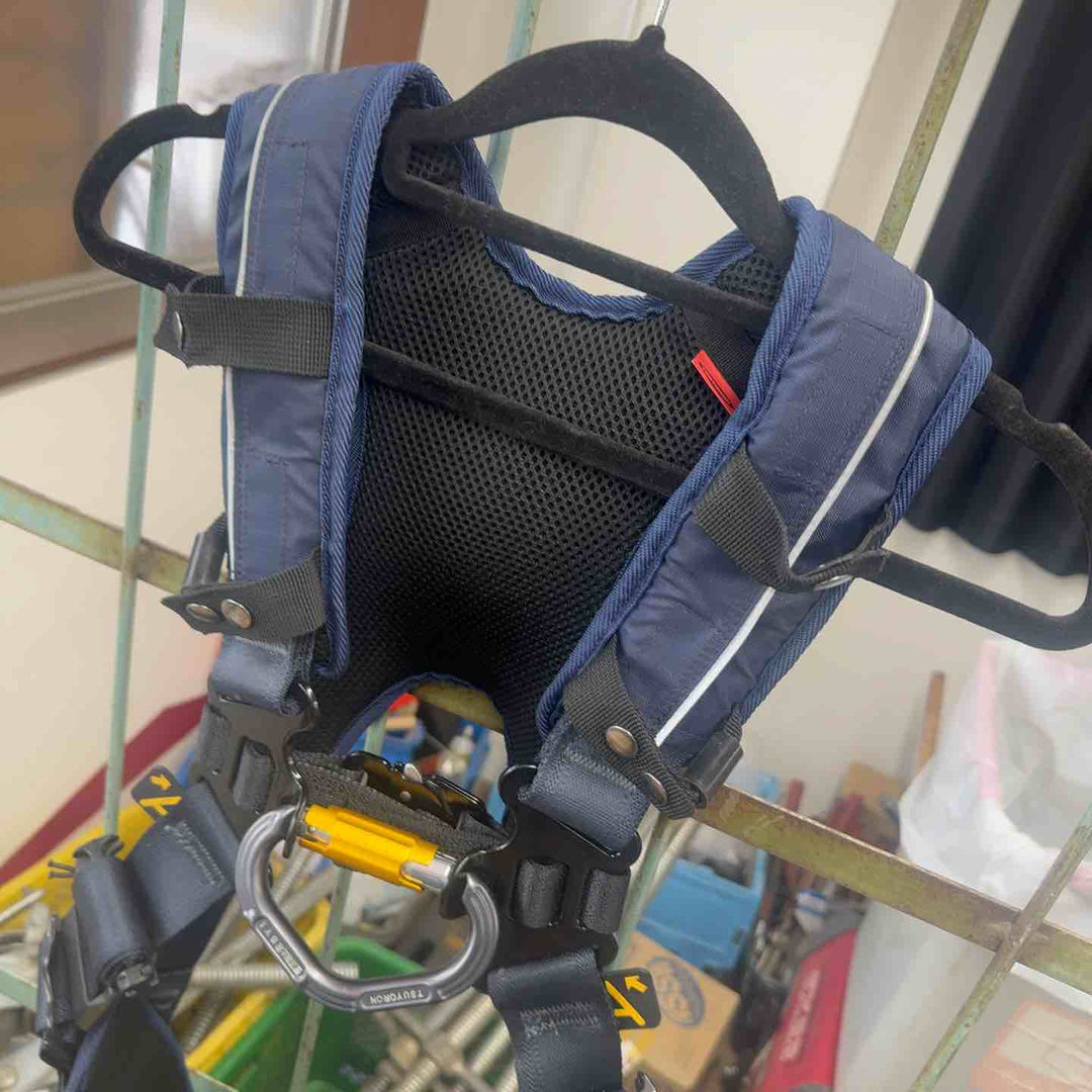 【美品中古】 ツヨロン 藤井電工 Mサイズ フルハーネス TH-520V-OT-BL-M-HG ZEROGハーネス 墜落制止用器具の規格適合品 【桶川店】