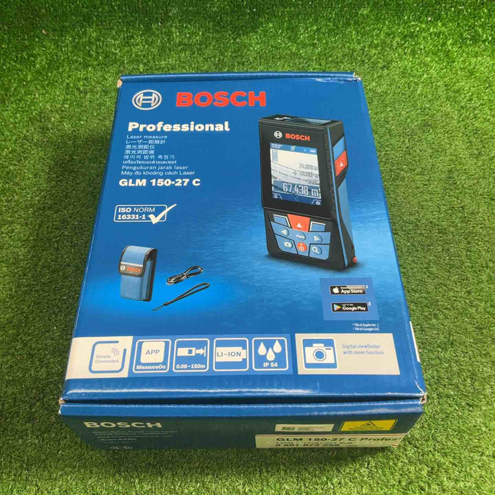 【未使用品】 ボッシュ(BOSCH) データ転送レーザー距離計 GLM150-27C 【藤沢店】