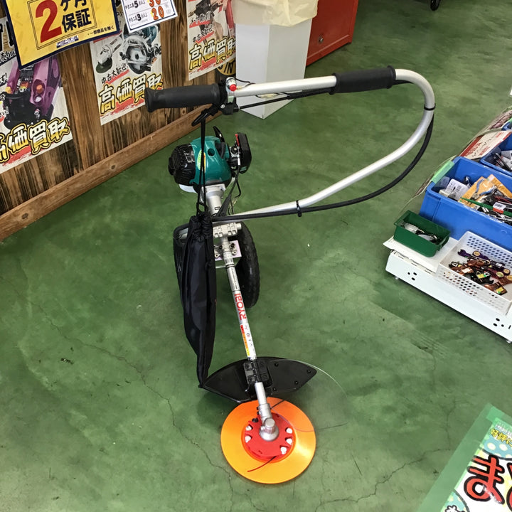 【店頭受取り限定】〇リョービ(RYOBI) 手押し式2サイクルエンジン草刈機 HEKM-220 【桶川店】