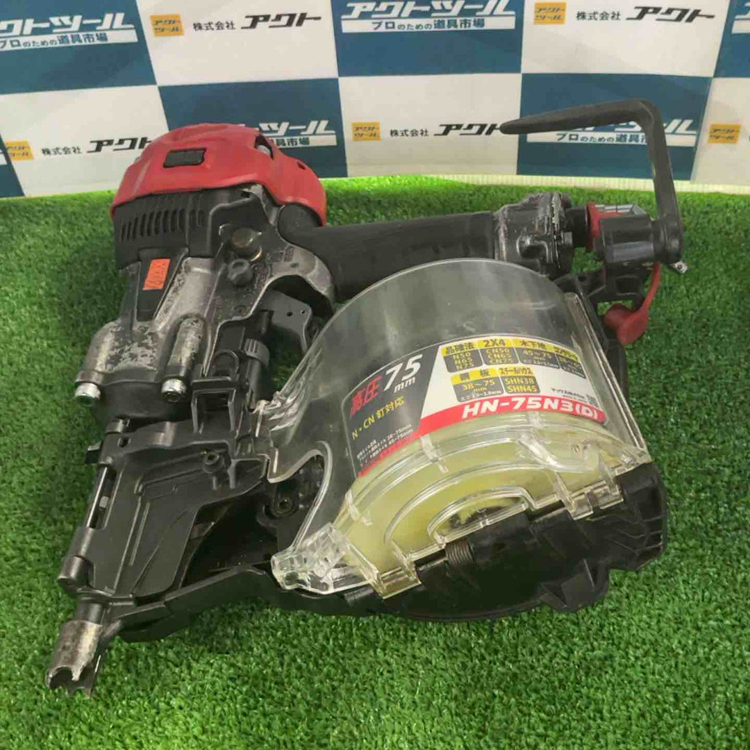 ★マックス(MAX) 高圧エア釘打ち機 HN-75N3(D)-G【草加店】