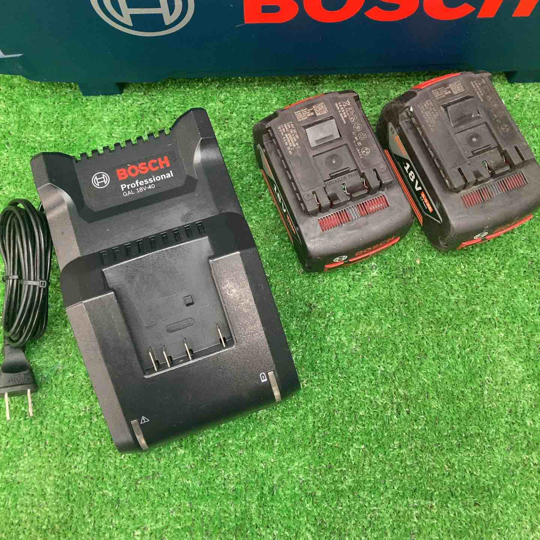 ◇Bosch Professional(ボッシュ)18V コードレスインパクトドライバー (5.0Ahバッテリーx2個･充電器･ベルトフック・キャリングケース付) GDX18V-210C【川越店】