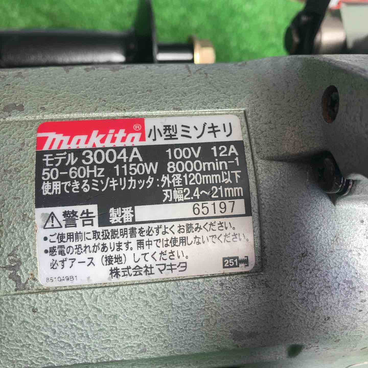 ◇マキタ(makita) 小型ミゾキリ 溝切 3004A【草加店】
