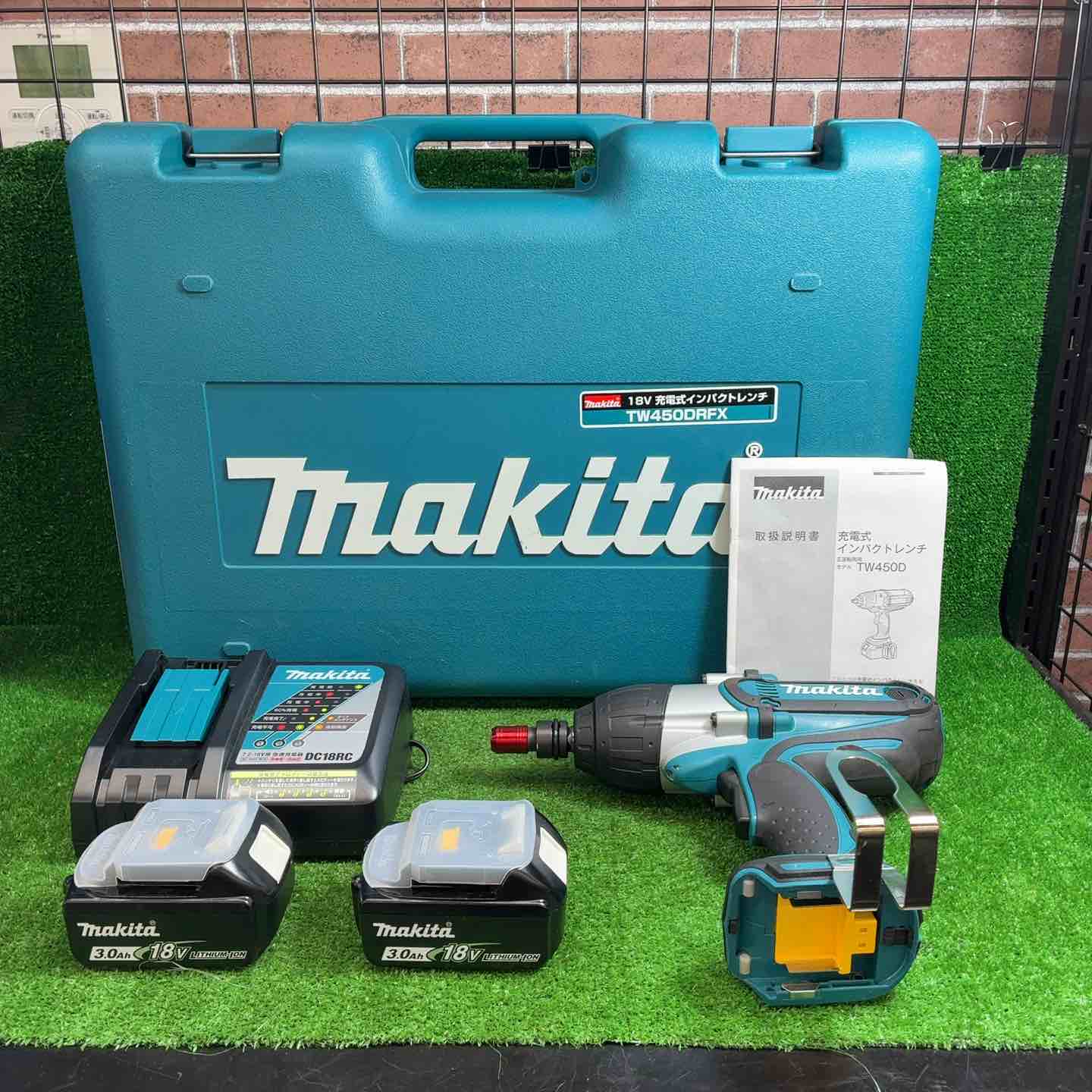 マキタ18vインパクトレンチTW 450Ｄ マキタ TW450DRGX 【6.0Ah】充電式インパクトレンチ
