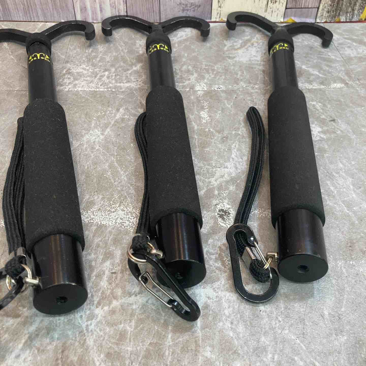 【中古品 美品】3本セット KANEKO さわらん棒 ノータッチ玉掛け作業用伸縮手カギ まとめ売り【八潮店】