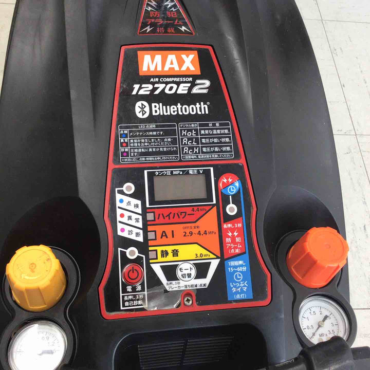 【中古品】 マックス/MAX エアコンプレッサー AK-HL1270E2_ブラック 【鴻巣店】