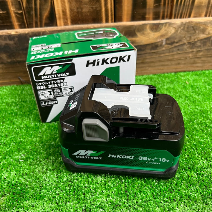 ★ハイコーキ(HIKOKI ※旧:日立工機) リチウムイオンバッテリー 36V/2.5Ah BSL36A18X【桶川店】