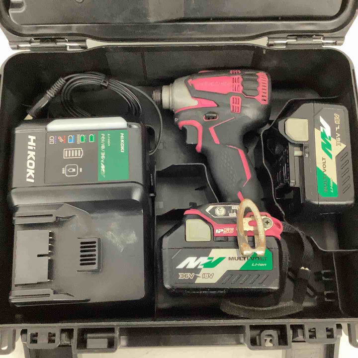 ★ハイコーキ(HIKOKI ※旧:日立工機) コードレスインパクトドライバー WH18DDL2(2LXPK)(R)【狭山】