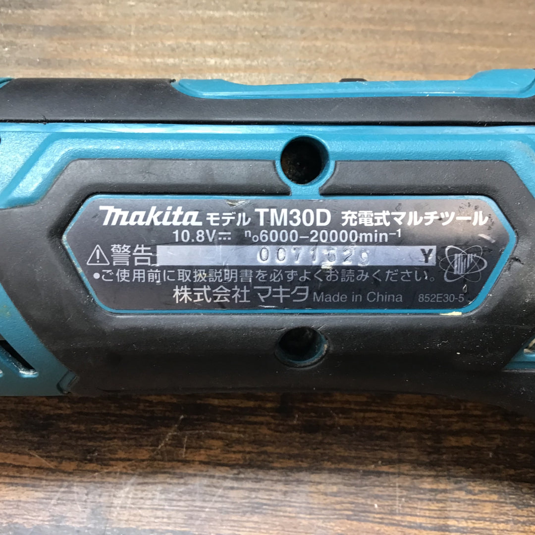 【中古品】★送料無料★ マキタ makita 10.8V コードレスマルチツール TM30DZ 本体のみ【戸田店】