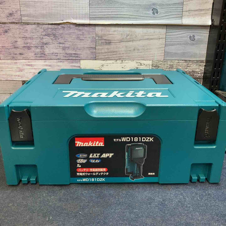 ★マキタ(makita) コードレスウォールディテクタ コンクリート探知機 WD181DZK 18V/14.4V【八潮店】