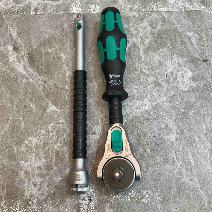 ◇Wera/ヴェラ 8100SA2 サイクロップ ラチェットセット 1/4【八潮店】