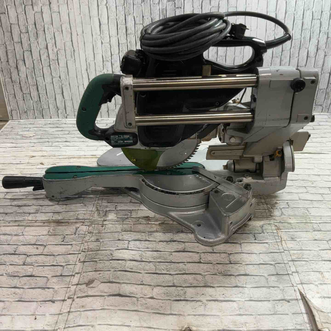 【現状品】☆ハイコーキ(HIKOKI ※旧:日立工機) 卓上スライド丸のこ C7RSH 保証なし【川口店】