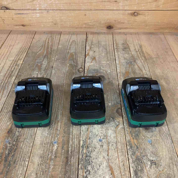 ハイコーキ(HIKOKI ※旧:日立工機) リチウムイオンバッテリー 36V/4.0Ah 18V8.0Ah BSL36B18BX 中古 計3点【所沢店】