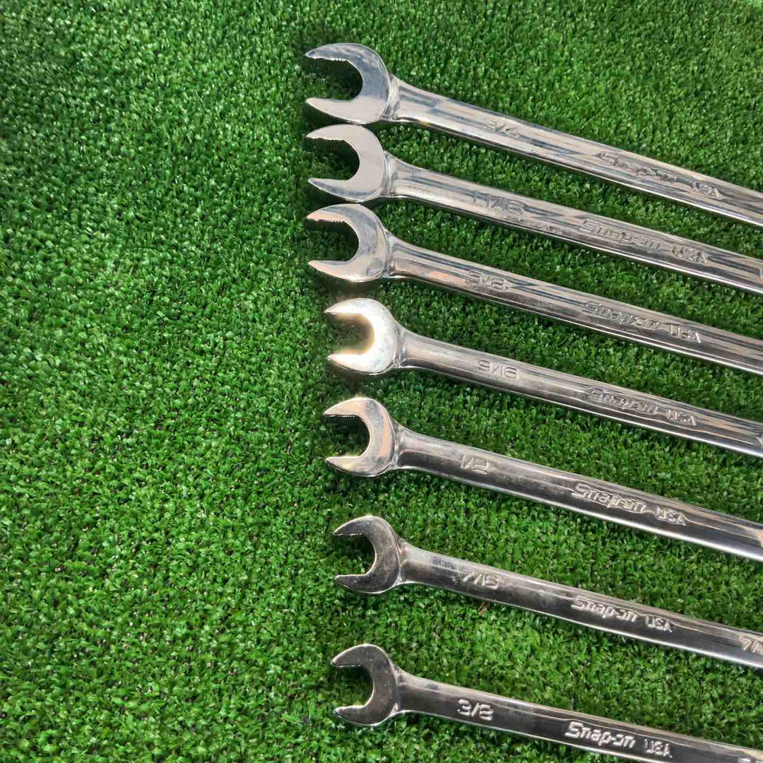 スナップオン(Snap-on) 切り替え式ラチェットコンビネーションレンチ 7点セット SOXRR12A～24A 3/8～3/4インチ【草加店】