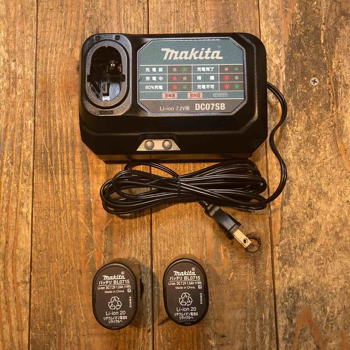 ★マキタ(makita) 7.2V コードレスペンインパクトドライバ TD023DHXAR【所沢店】