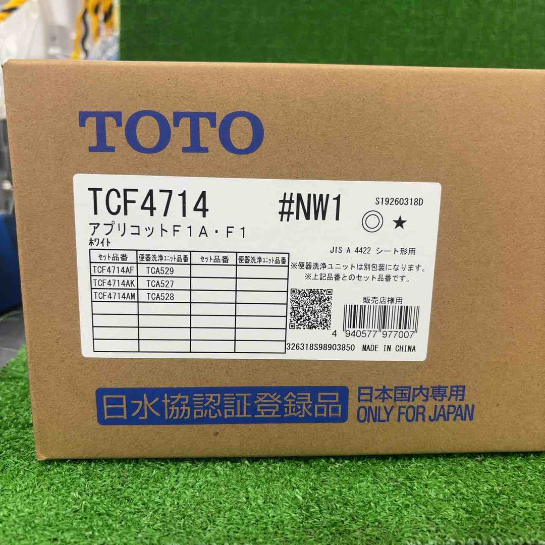 □TOTO ウォシュレット アプリコット F1 TCF4714 #NW1 ホワイト【川崎店】