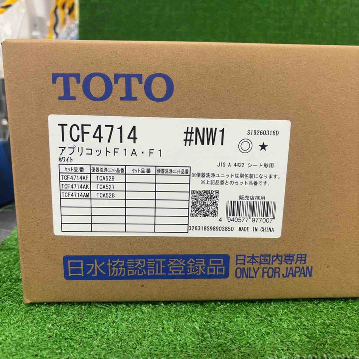 □TOTO ウォシュレット アプリコット F1 TCF4714 #NW1 ホワイト【川崎店】