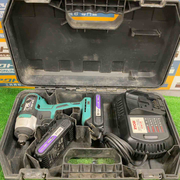 ◇RYOBI 18Vコードレスインパクトドライバ BID-1810　異音有 現状品 保証無　【草加店】