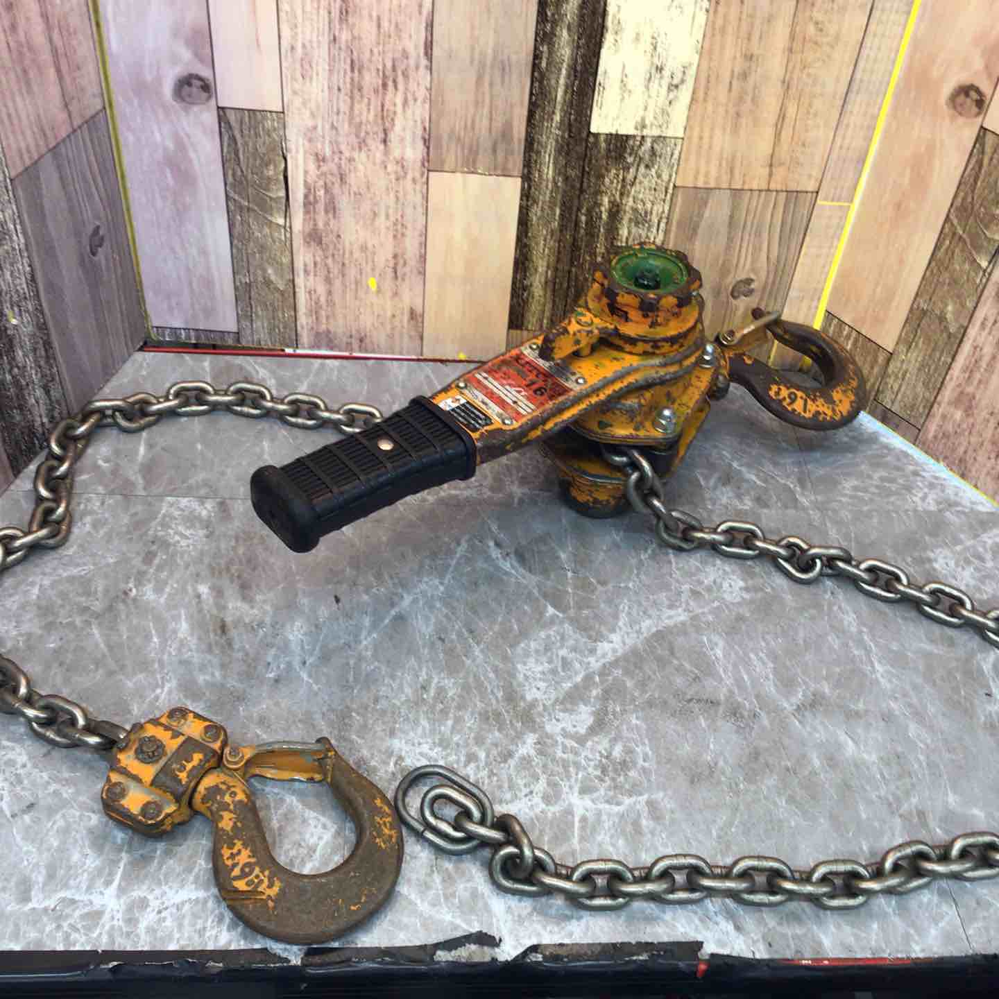 キトーレバーブロック　KITO 荷締め機ガッチャ 中古　トラック　トレーラー キトーレバーブロック KITO 荷締め機ガッチャ 中古 トラック
