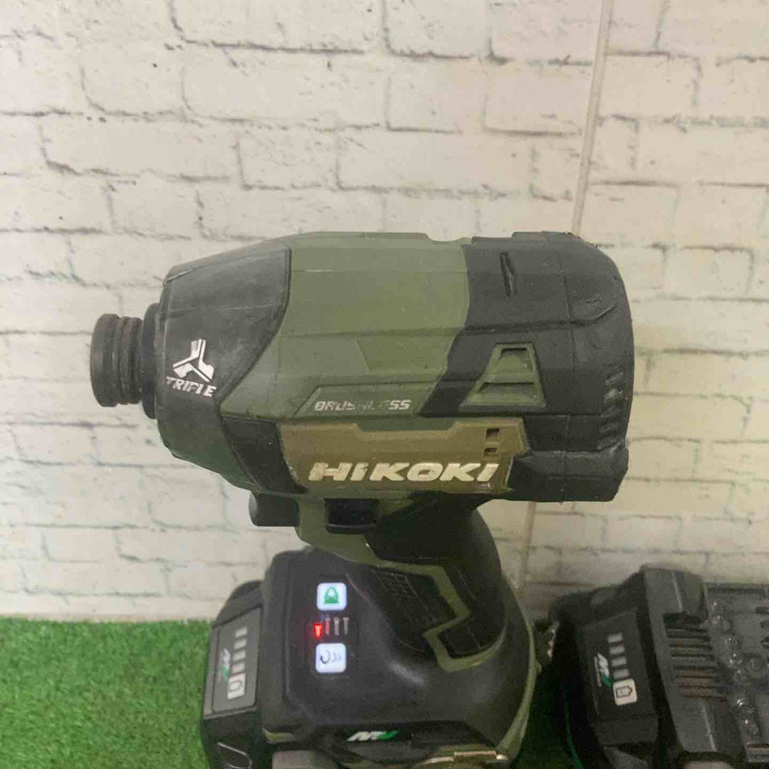 ★ハイコーキ(HIKOKI ※旧:日立工機) コードレスインパクトドライバ フォレストグリーン WH36DD(2XHGSZ)【町田店】