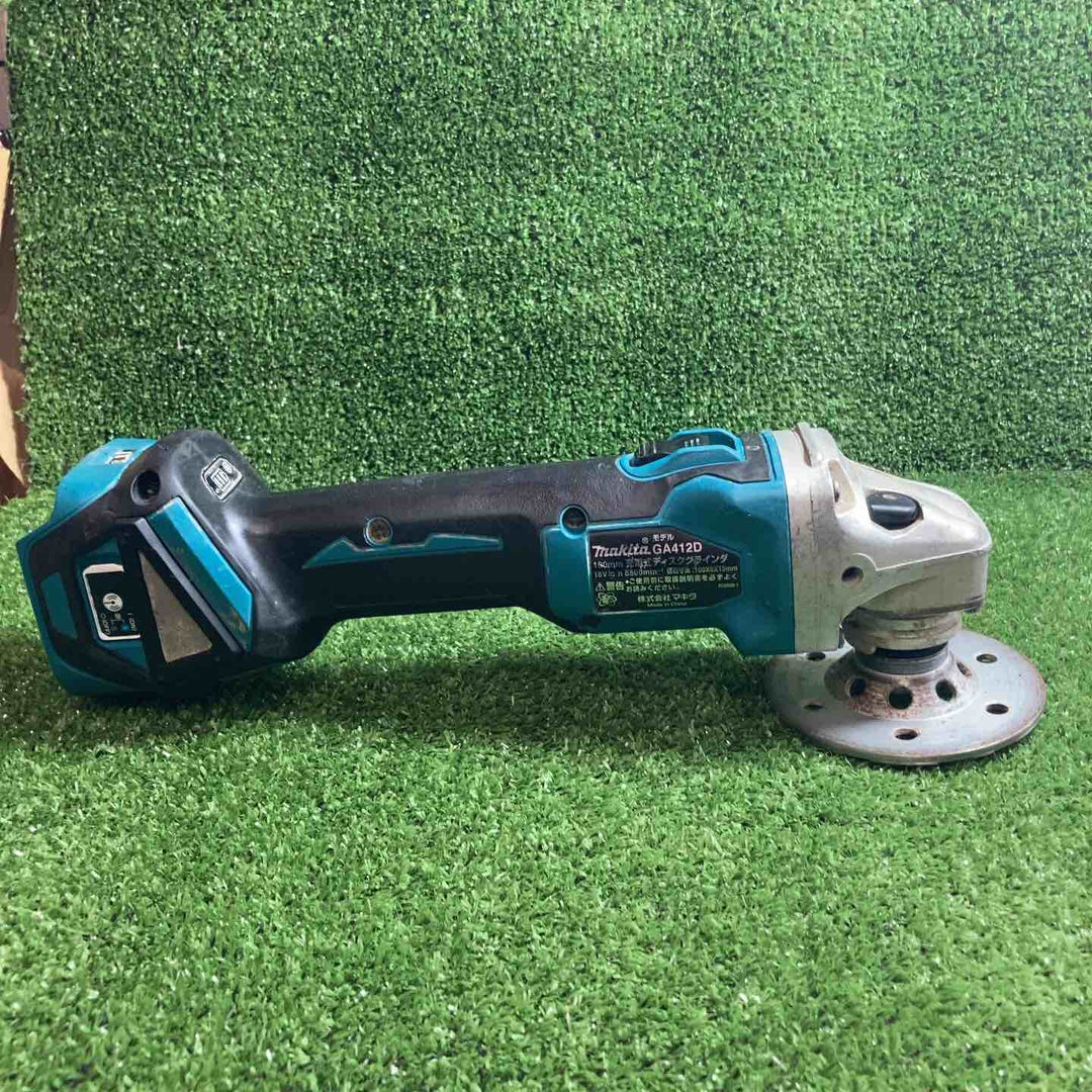 ★マキタ(makita) 100mmコードレスディスクグラインダ GA412DZ【川崎店】