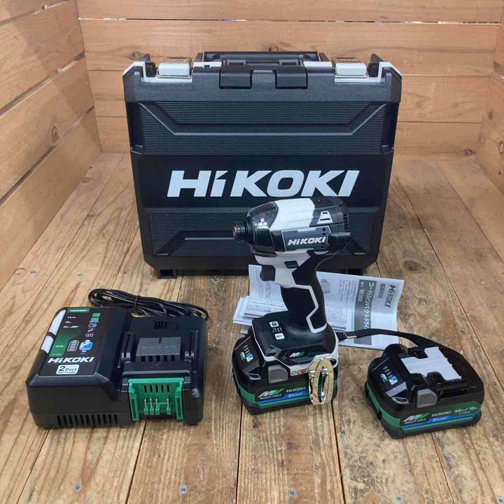 限定色★ハイコーキ(HIKOKI ※旧:日立工機) コードレスインパクトドライバー WH36DD(2XHSZ)(FW)【所沢店】