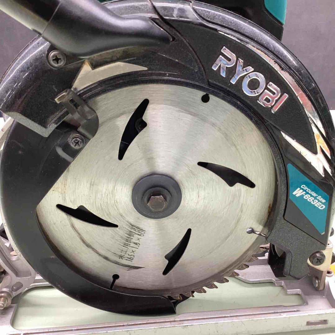 ◇リョービ(RYOBI) 165mm電子丸ノコ  W-663ED【越谷店】