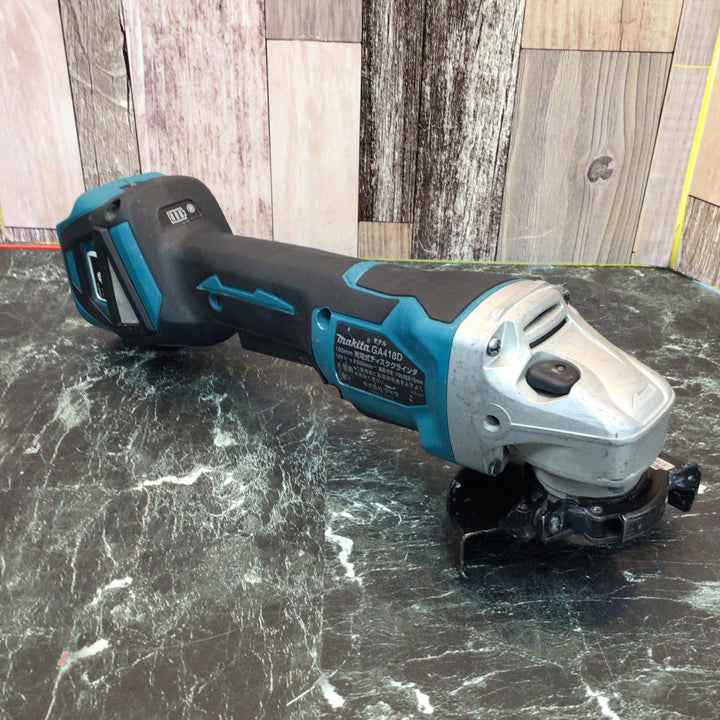 ★マキタ(makita) 100mmコードレスディスクグラインダ GA418DZ【八潮店】