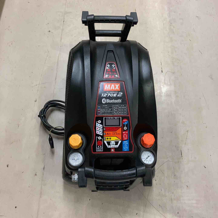 ★マックス(MAX) エアコンプレッサー AK-HH1270E2_ブラック【町田店】