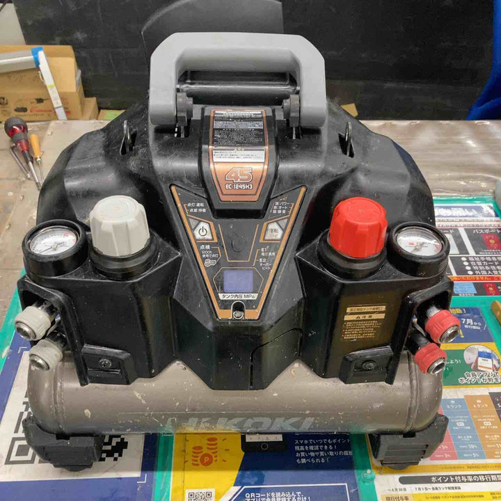 ★ハイコーキ(HIKOKI ※旧:日立工機) エアコンプレッサー EC1245H3(TN)【戸田店】
