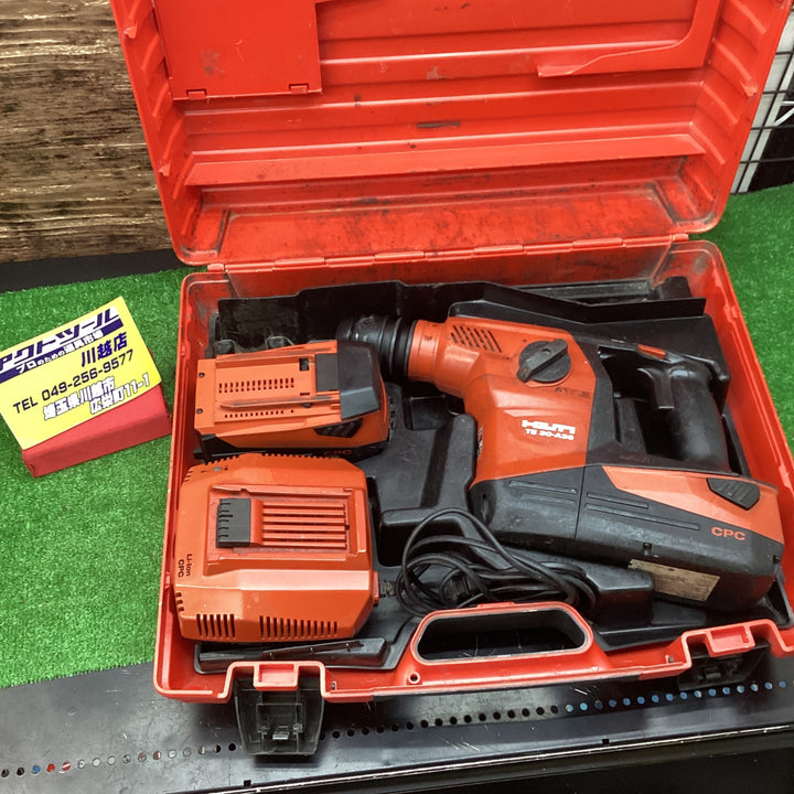 ヒルティ(Hilti) コードレスハンマドリル TE30-A36【川越店】