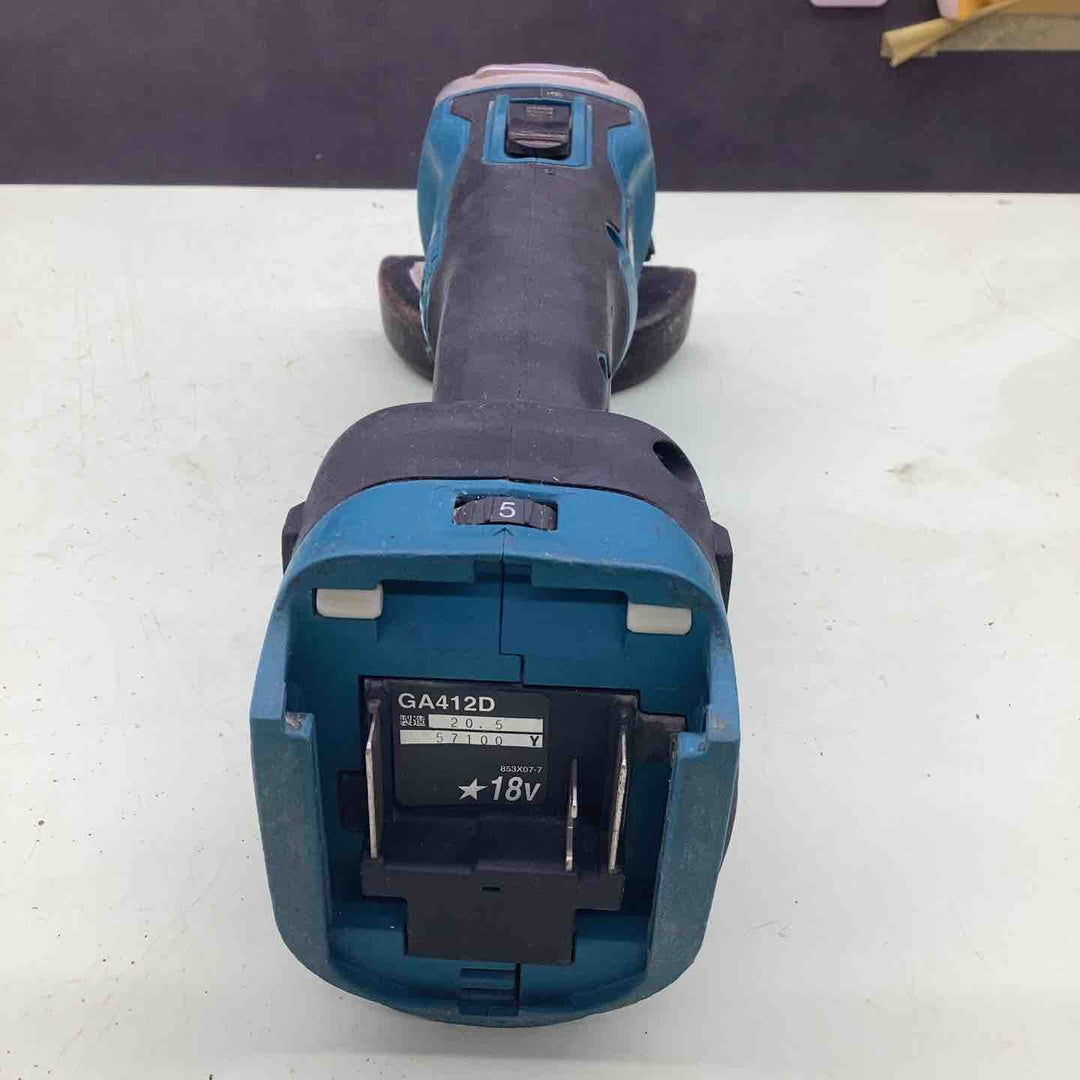 ★マキタ(makita) 100mmコードレスディスクグラインダ GA412DZ【越谷店】