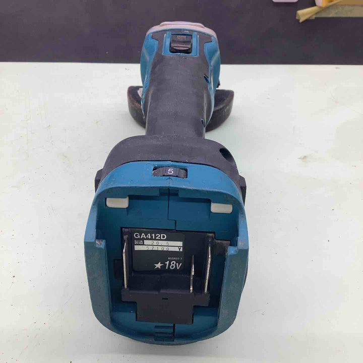 ★マキタ(makita) 100mmコードレスディスクグラインダ GA412DZ【越谷店】