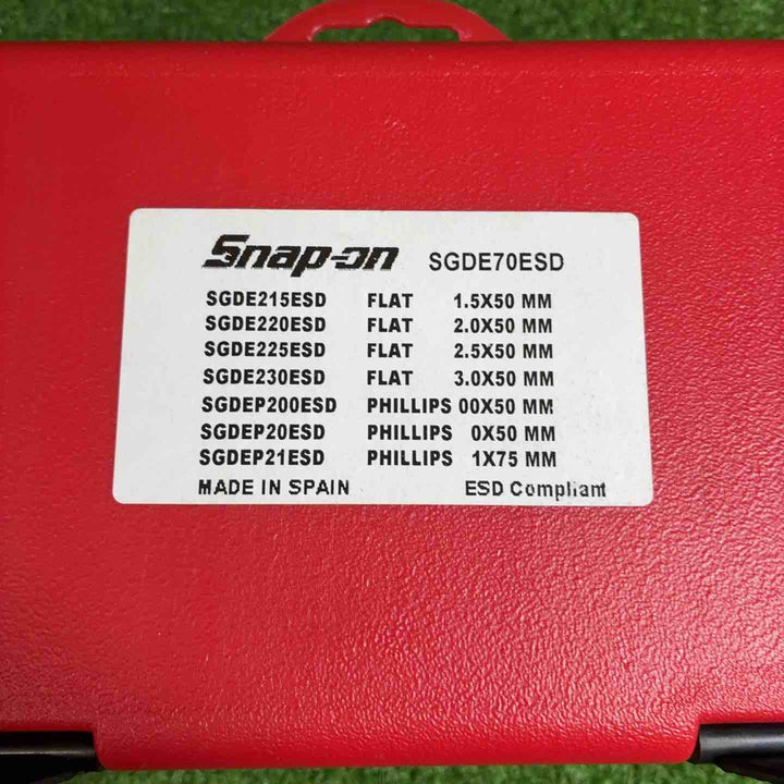 スナップオン ドライバーセット SGDET70ESD・SGDE70ESD【藤沢店】