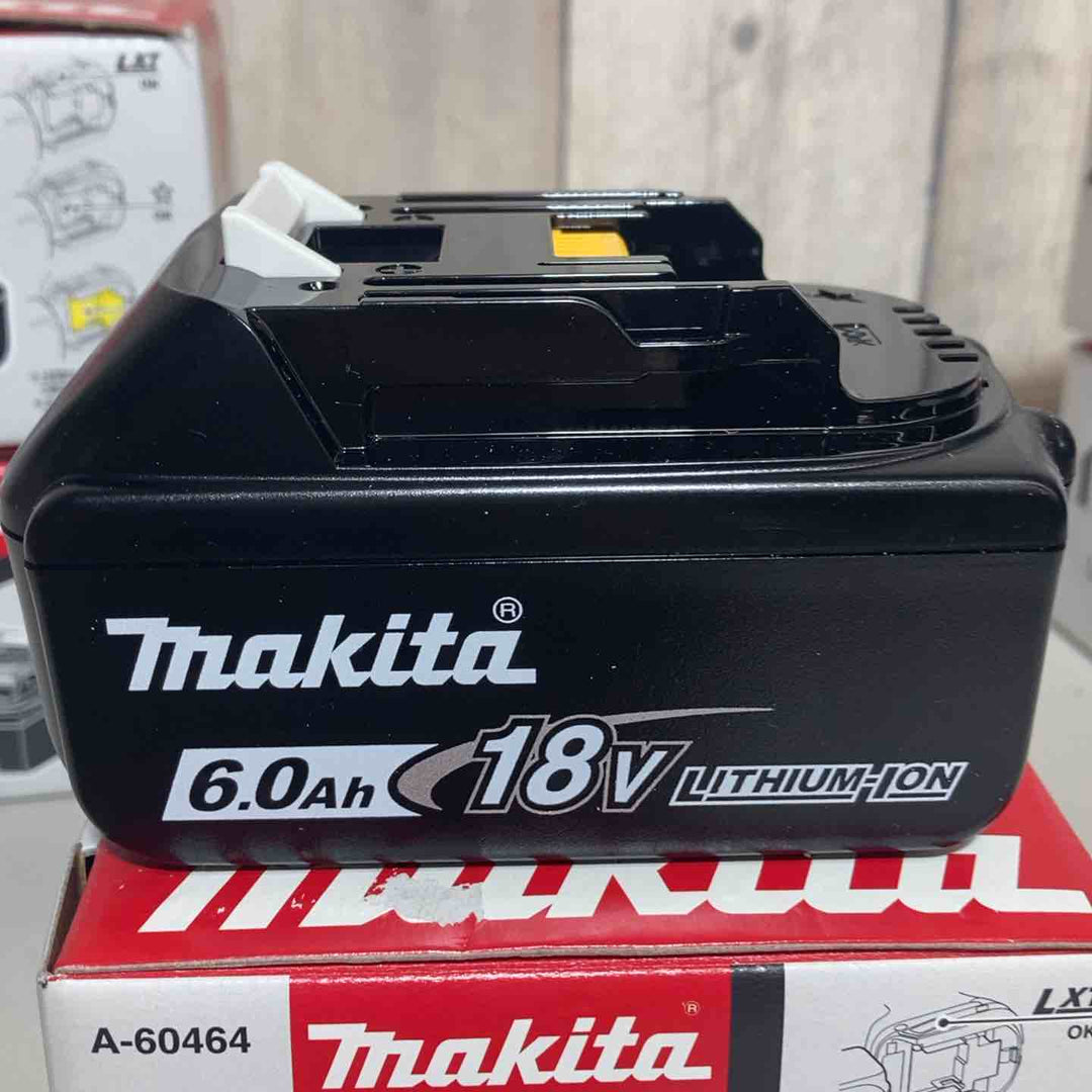 ▼マキタ(makita) リチウムイオンバッテリー 18V/6.0Ah BL1860B 6個セット 純正品【戸田店】