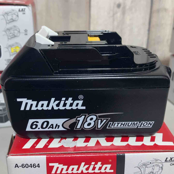 ▼マキタ(makita) リチウムイオンバッテリー 18V/6.0Ah BL1860B 6個セット 純正品【戸田店】