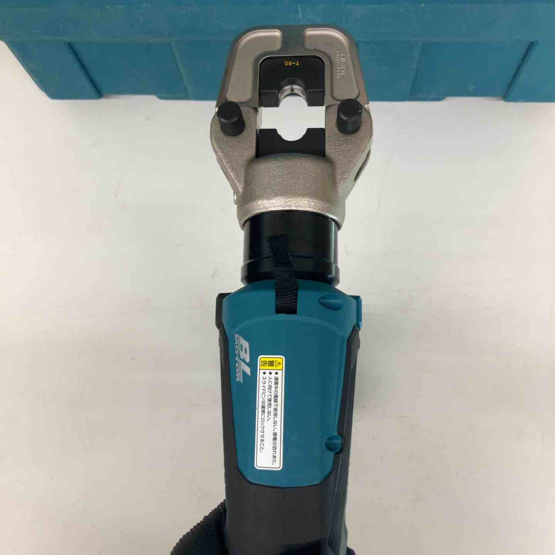【美品】★マキタ(makita) コードレス圧着機 TC300DRG 充電回数6回　ゴム一個欠品 , ケーブルカッター付き【150AT50YC】【戸田店】