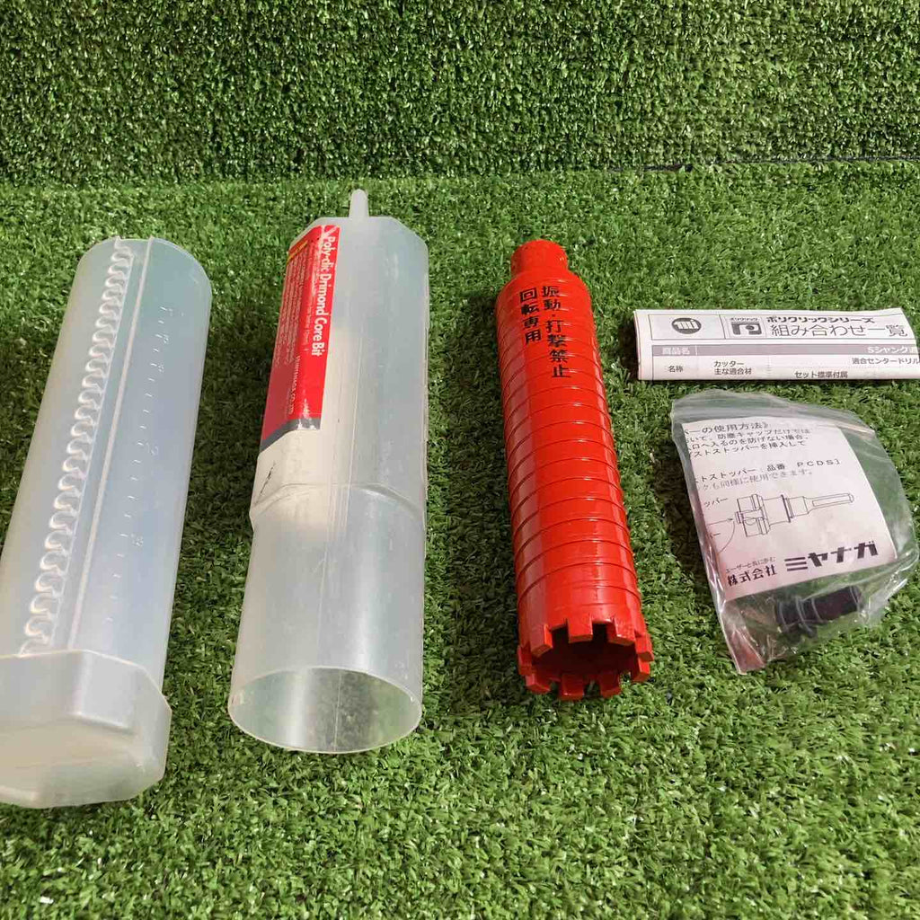 ミヤナガ ドライモンドコアドリル PCD38C 38mm×150mm※パッケージ汚れ