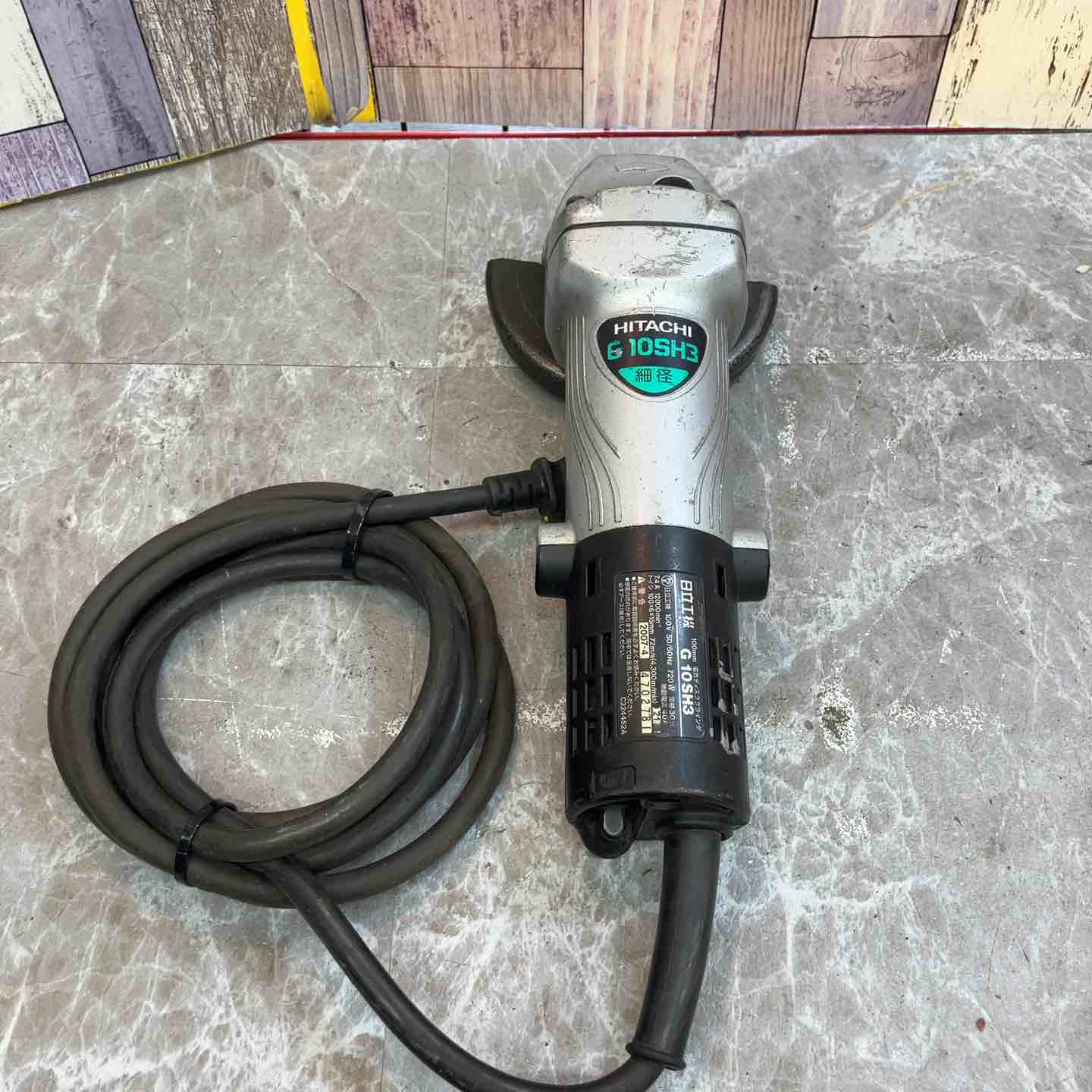 ◇日立工機 100mmディスクグラインダー G10SH3【八潮店】 ◇日立工機 100mmディスクグラインダー G10SH3【八潮店】 – アクト