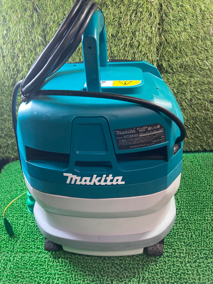 ★マキタ(makita) 集じん機 乾式 VC0840　無線連動対応 連動コンセント付 粉じん専用  集じん容量 8L【川口店】