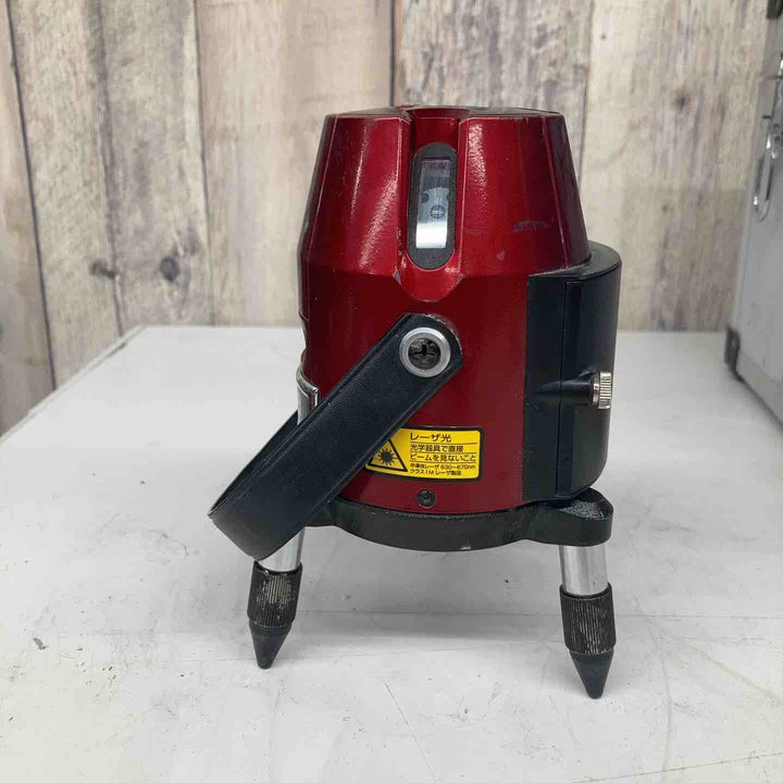 ◇タジマ(Tajima) レーザー墨出し器 矩十字・横  ZERO-KJY 赤ライン 簡易精度確認のみ【戸田店】