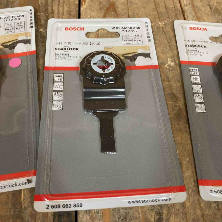 ボッシュ BOSCH マルチツール替刃 スターロック OIS 木材 石こうボード用 AIZ10ABN AIZ20ABN AIZ32APB AII65APB 計18点【所沢店】