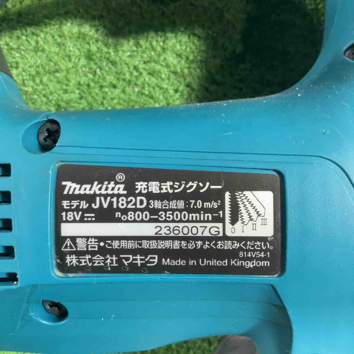 ★マキタ(makita) コードレスジグソー JV182DZK【川口店】