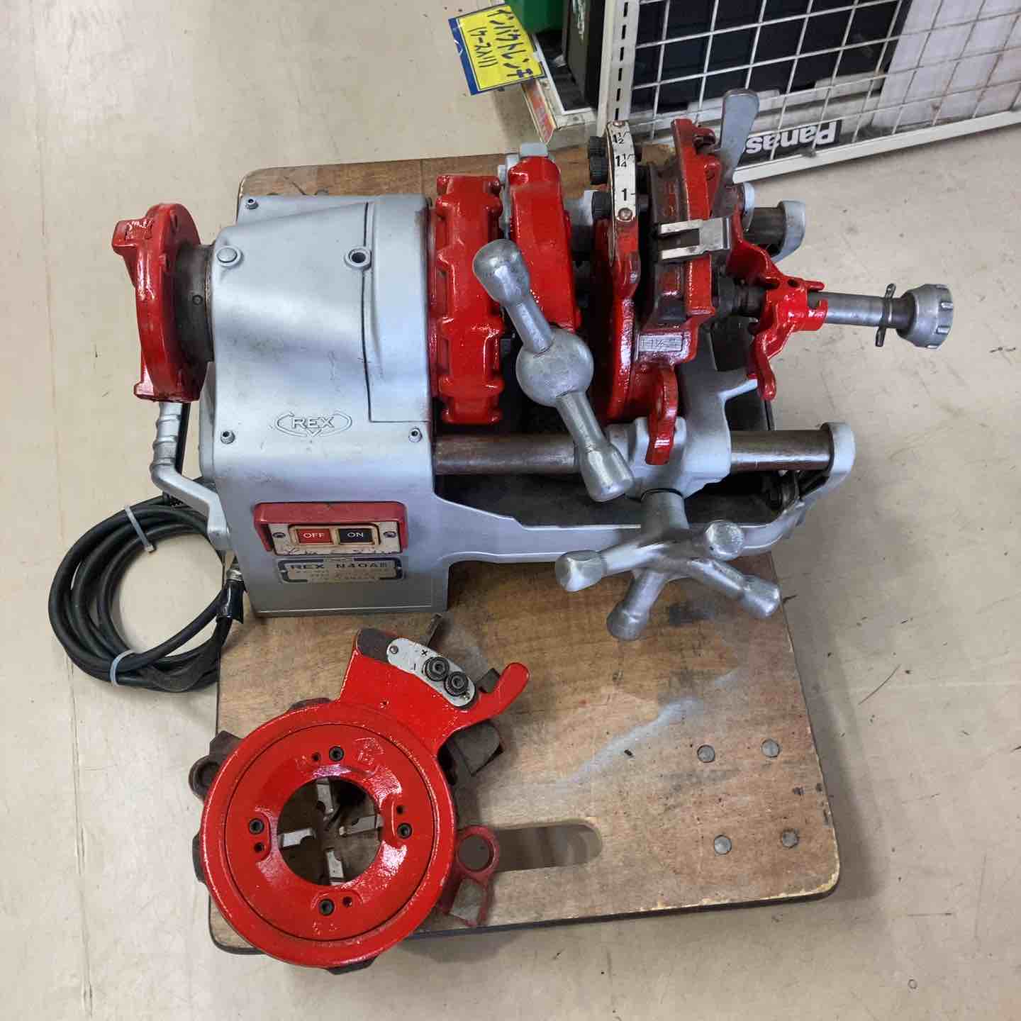 レッキス工業 (REX) パイプマシン F50AIII ステンレス管仕様