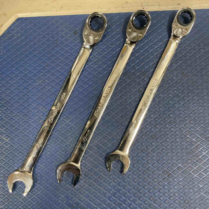 スナップオン(Snap-on) ラチェットコンビレンチ 12本セット SOXRRM8A～19A【草加店】