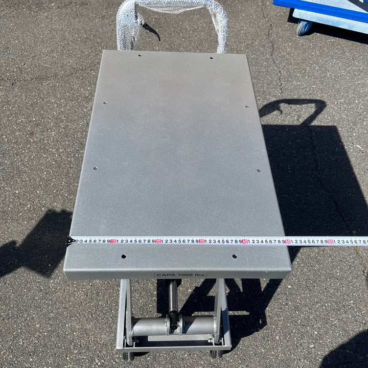 【店頭受取り限定】HaulMaster 油圧台車 1000lbs(約450kg) リフトテーブル【岩槻店】