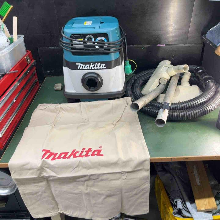 ★マキタ(makita) 集じん機 乾湿両用 483(P)集塵袋、ホース付属【戸田店】