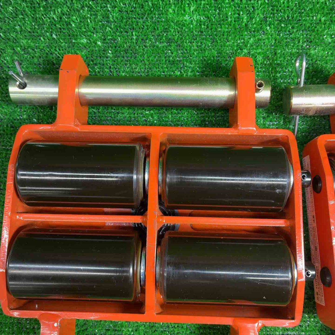 TRUSCO トラスコ TUW-1T オレンジローラー 1t 2個セット