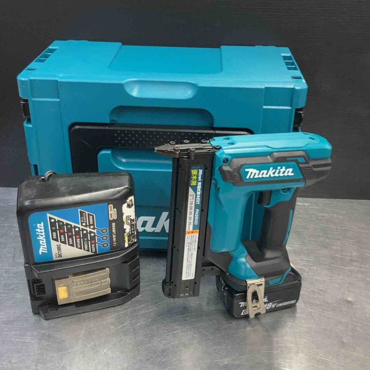 【中古品】 マキタ(makita) 18V 35mm コードレスフィニッシュネイラ FN350DRG タッカー 【東大和店】