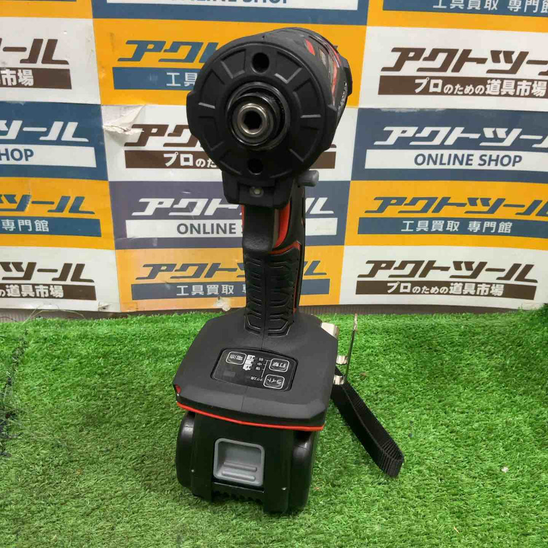 ◇パナソニック 充電インパクトドライバー EZ1PD1 デュアル(14.4V/18V対応)+BRAIN 電子クラッチ搭載 18V高容量5.0Ah電池パック×2個・充電器・アタッチメント・プラスチックケース付 EXENA Pシリーズ レッド EZ1PD1J18A1R【草加店】